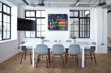 Buy Abstract Large Paintings Dining Room No1162